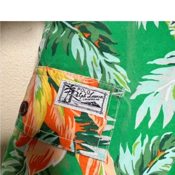 Polo Ralph Lauren HawaiianTraveler Swim Trunks Mens Medium - Picture 5 of 8